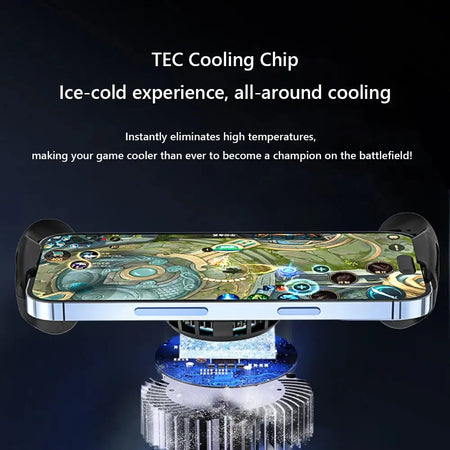 Alloyseed Cooling Fan Mobile Gaming Controller Stretch 174mm