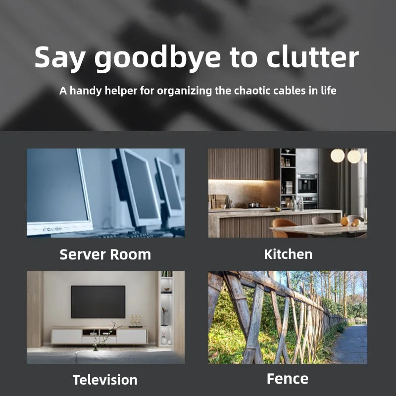 Heavy Duty Self-Locking Stainless Steel Cable Ties - Heat Proof &amp; Reusable