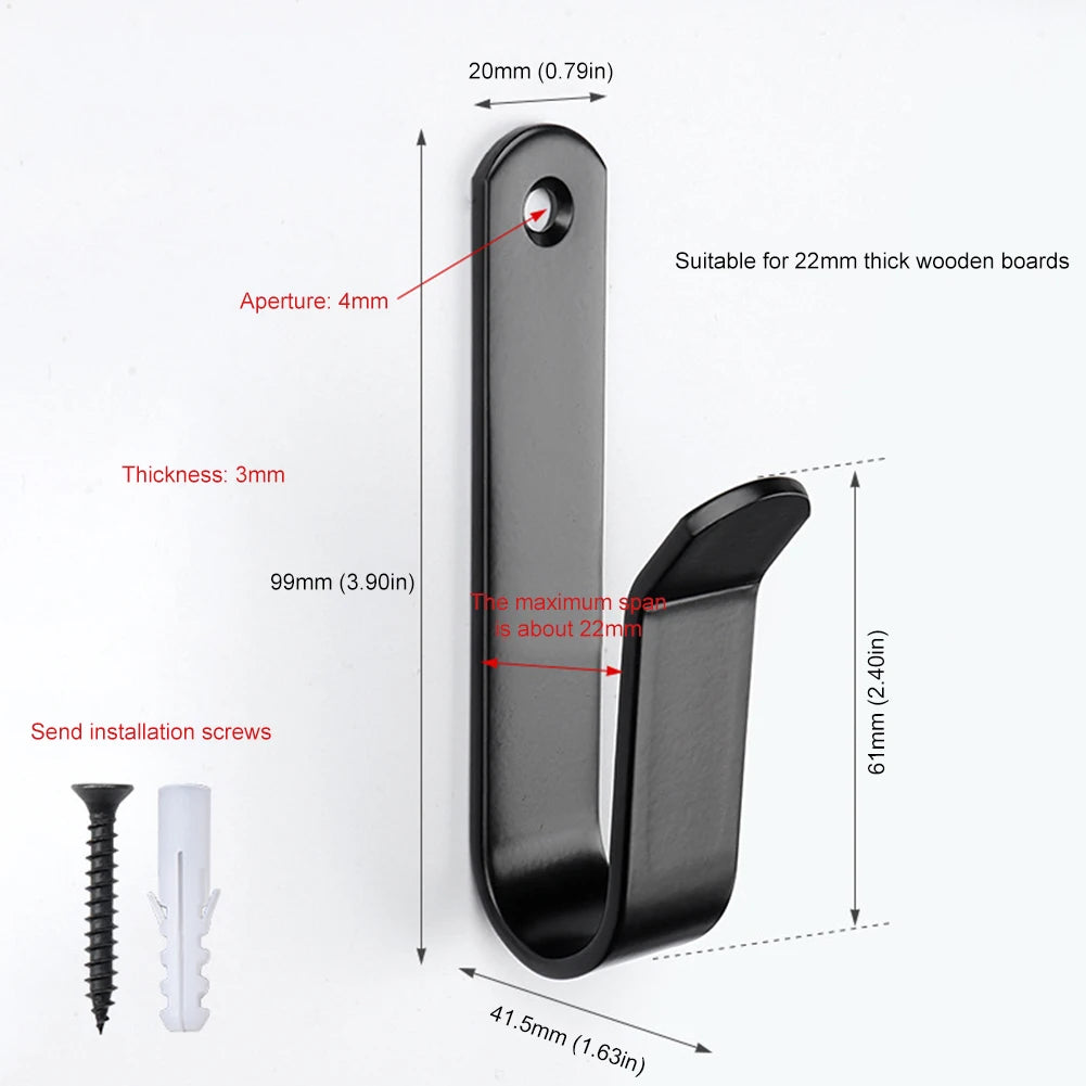 2/4/6/8/10 Pcs Solid Steel Snowboard Wall Mount &ndash; Durable