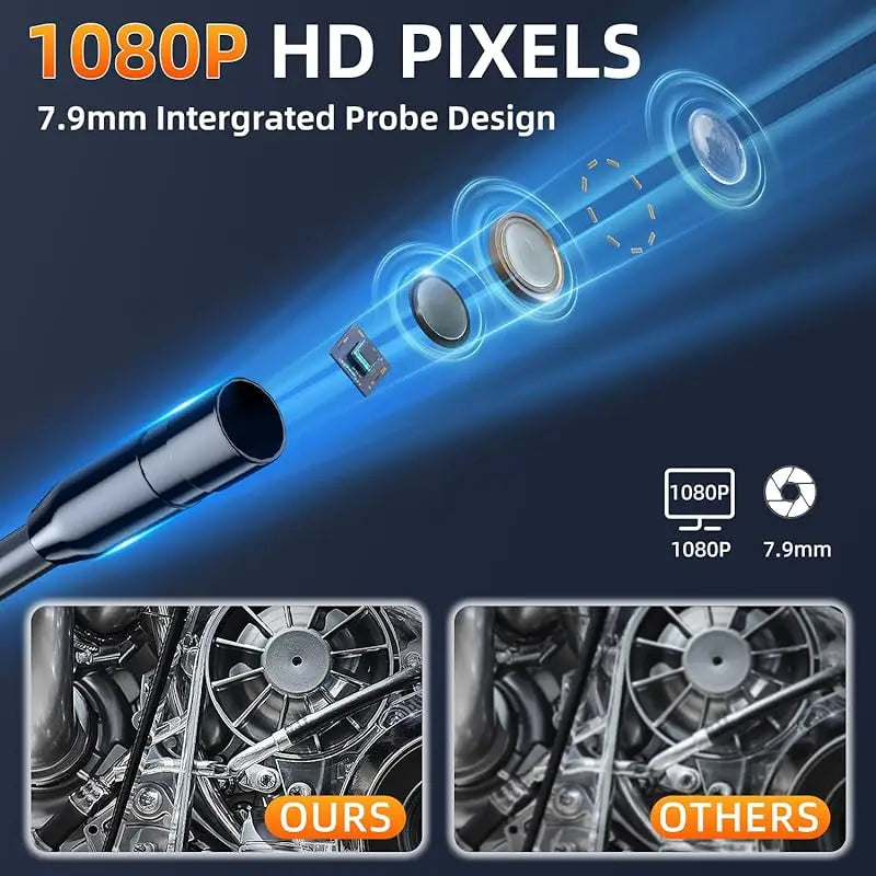4.3 Inch Endoscope C30-M &ndash; HD 1080P Car Inspection Camera