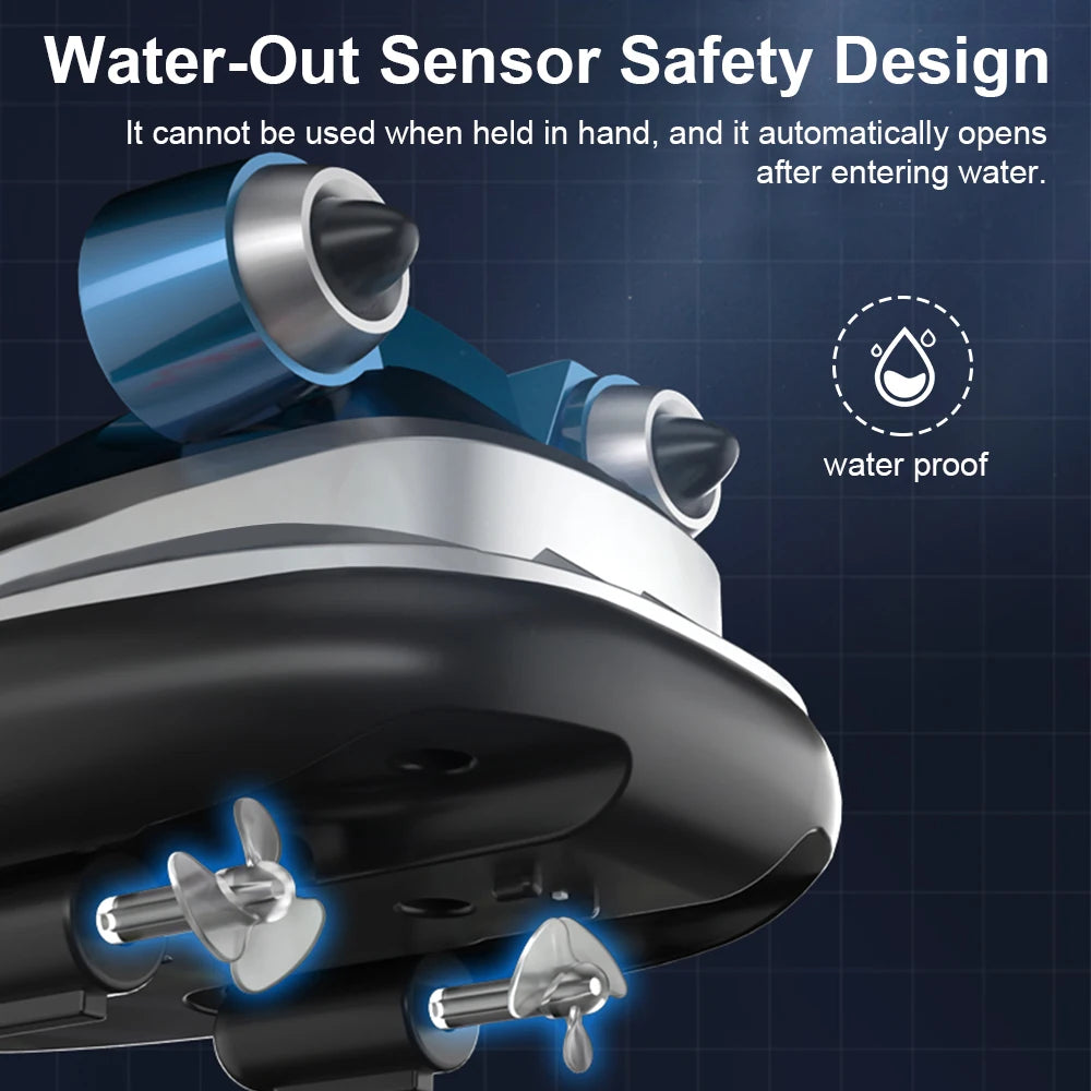 Mini RC Boats 2.4GHz Hovercraft &ndash; High Speed Performance