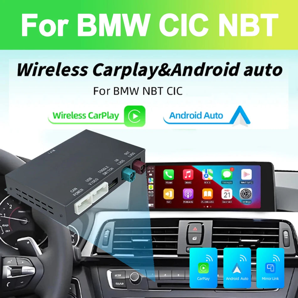 Kit de Retrofit para CarPlay Android Auto OEM Style para BMW X5 CIC