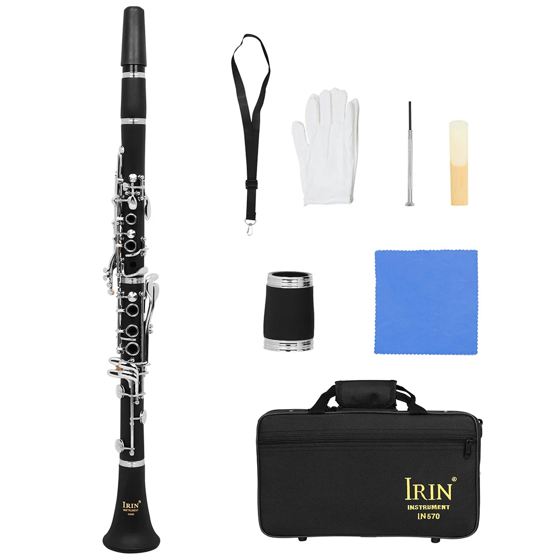 IRIN Bb Clarinet IN570 Bakelite &ndash; Professional Woodwind IN570