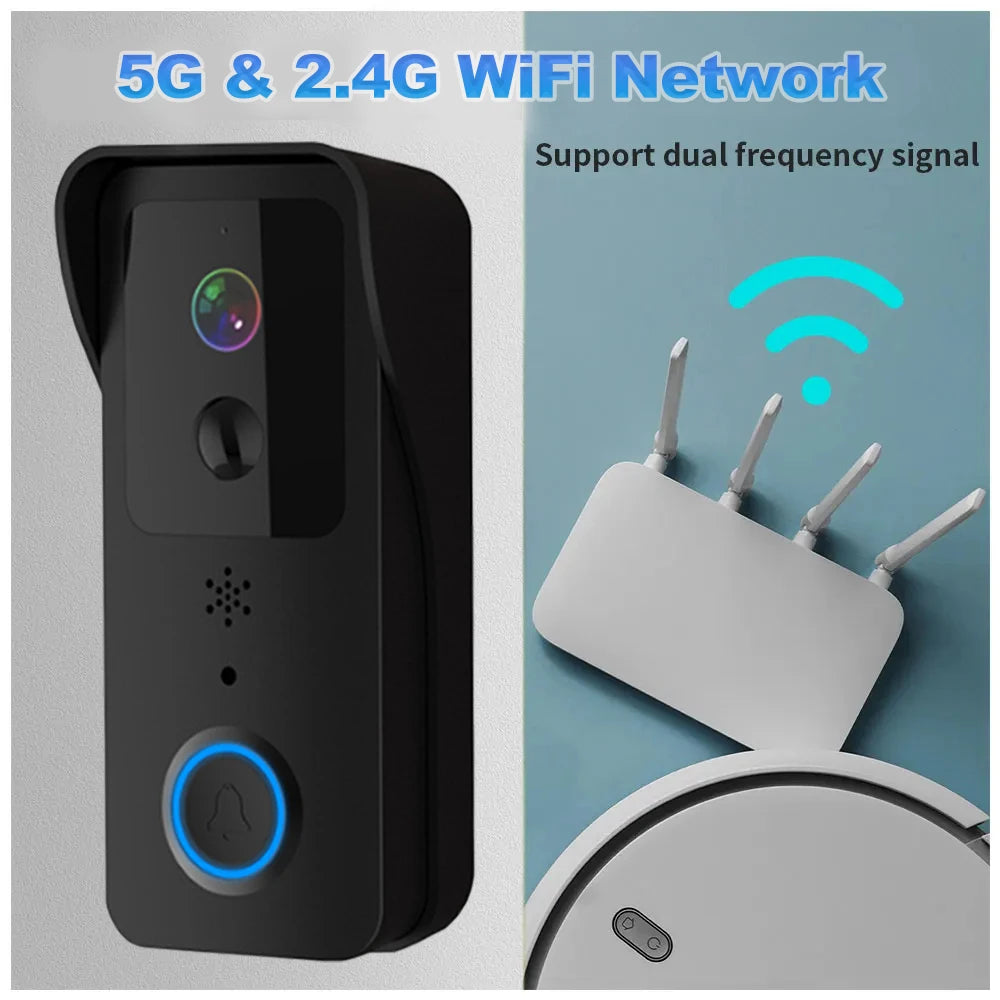 5G 2.4G WiFi Video Doorbell