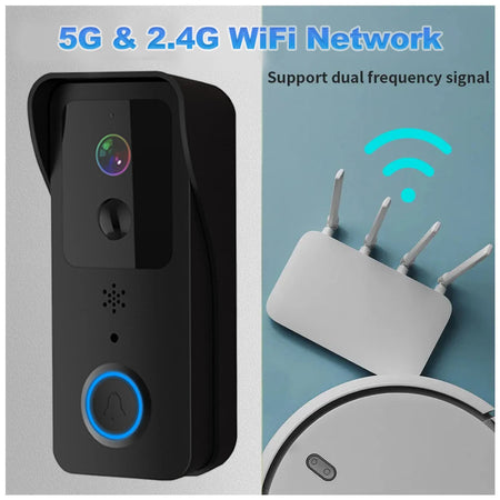 5G 2.4G WiFi Video Doorbell