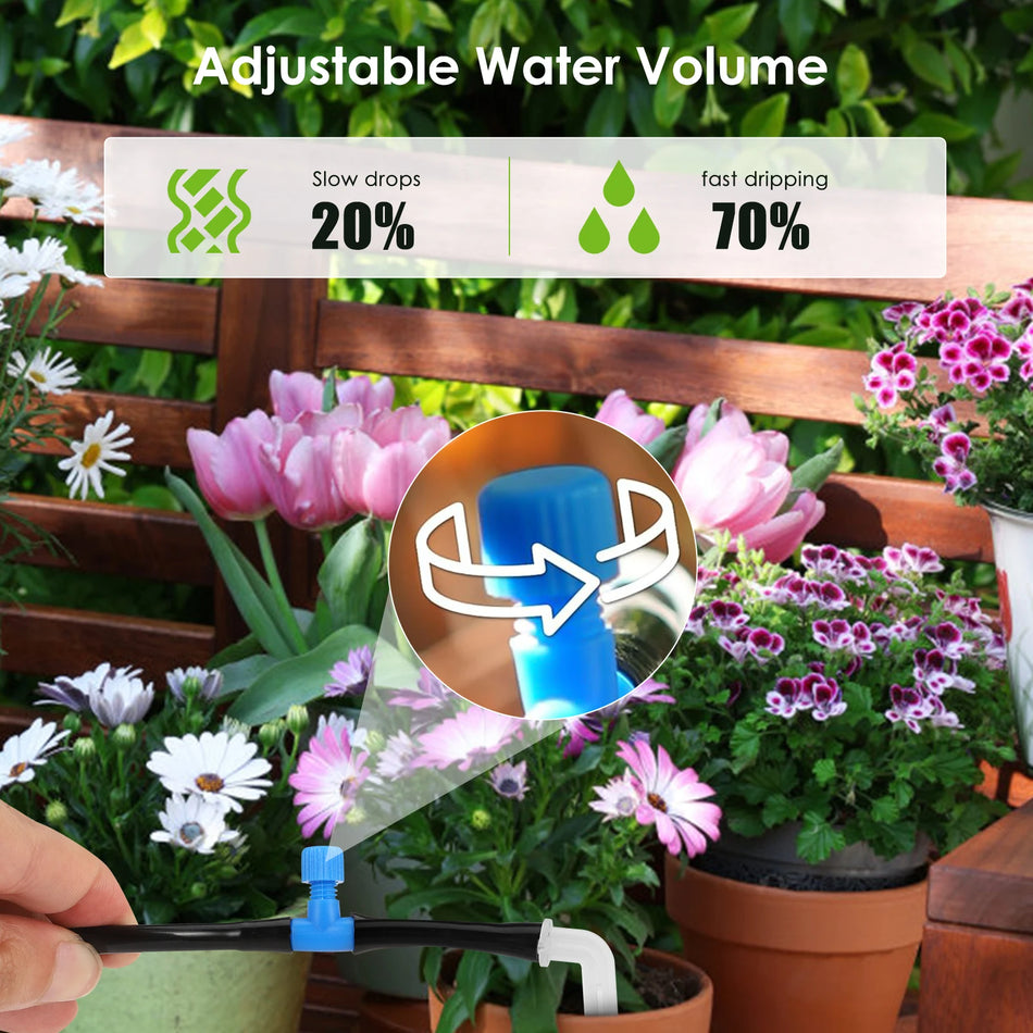 Έξυπνο WiFi Αυτόματο Σύστημα Ποτίσματος με Κιτ Σταγόνας και Αντλία