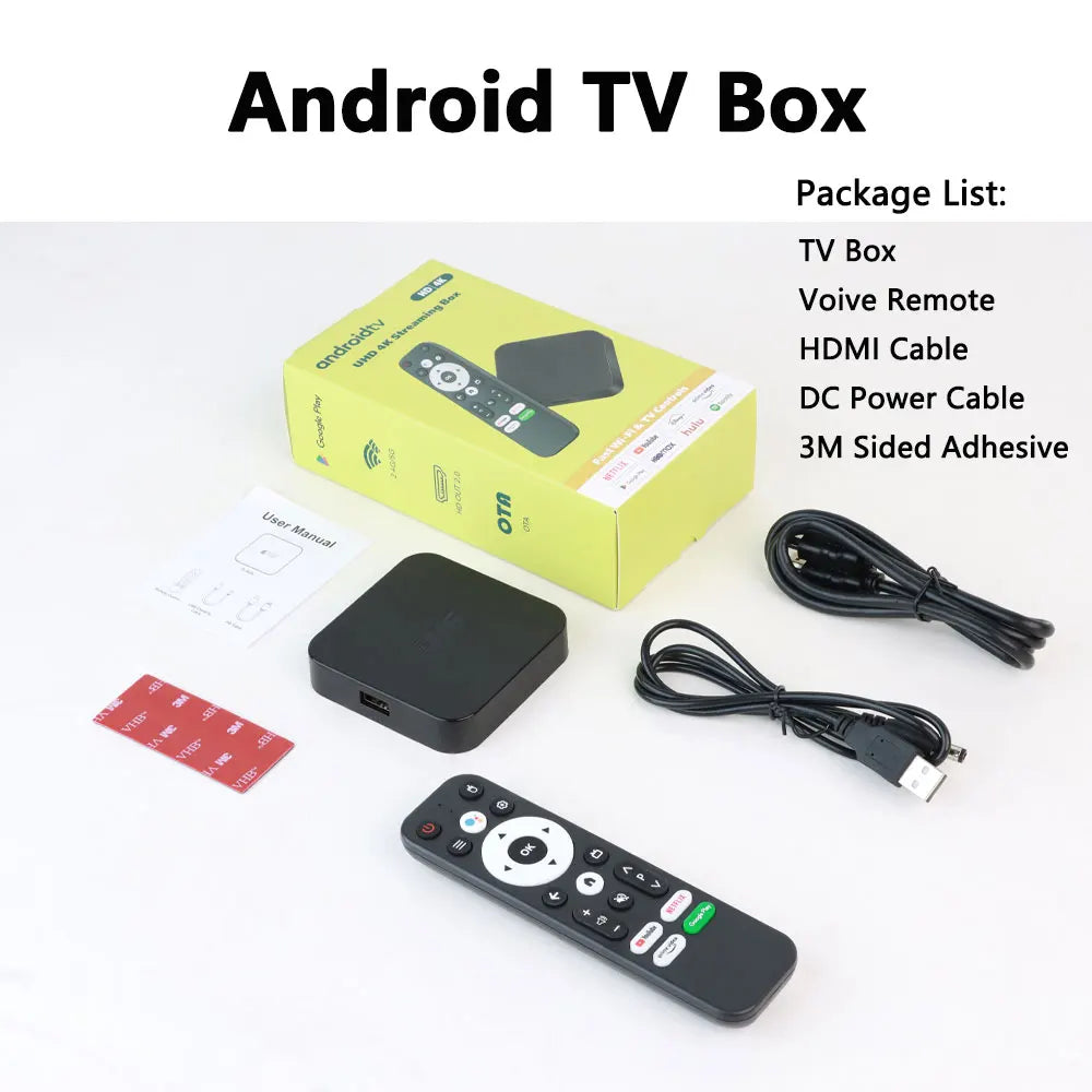 U16 4K Android TV Box &ndash; Android 11.0 OS Dual Band WiFi