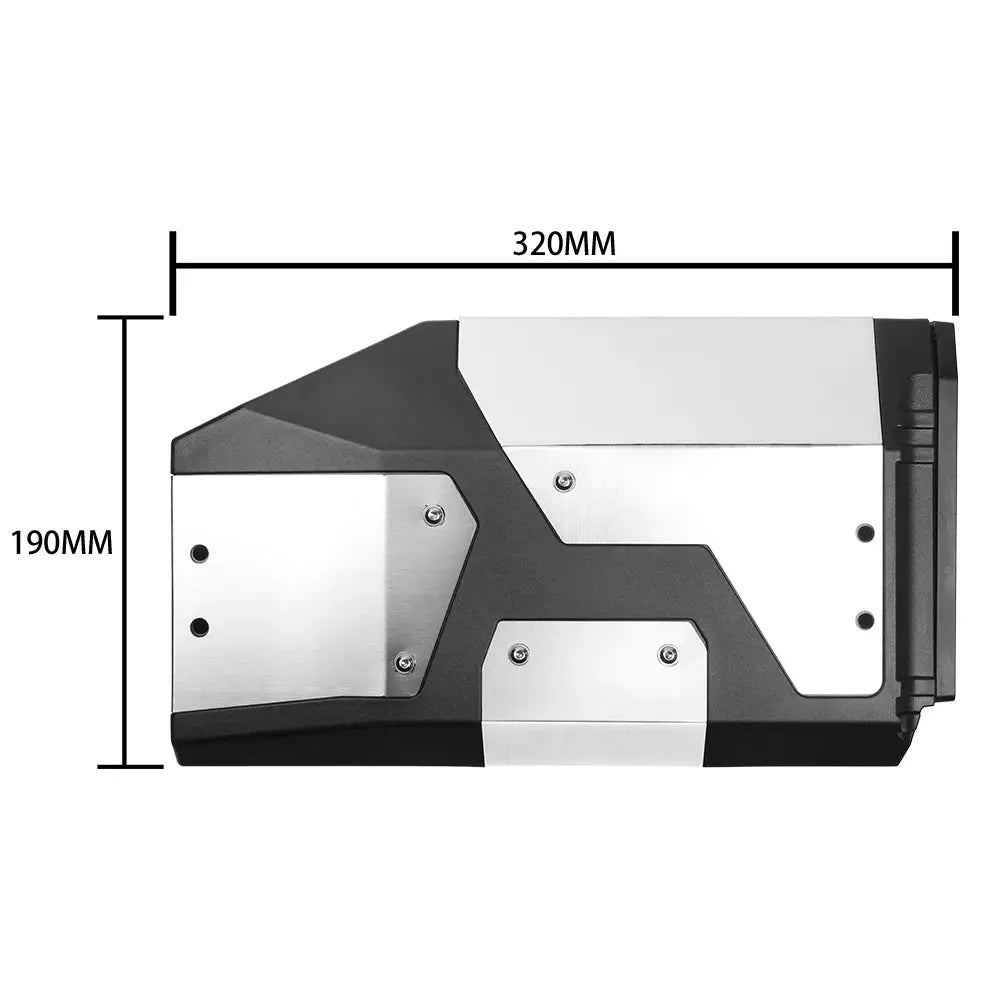 For VOGE DS900X DSX900 Motorcycle Aluminum Toolbox 900 DSX 900 DSX900 Left Side Waterproof Tool Box Tool Box Toolbox Accessories by InterCyprus Trading Ltd