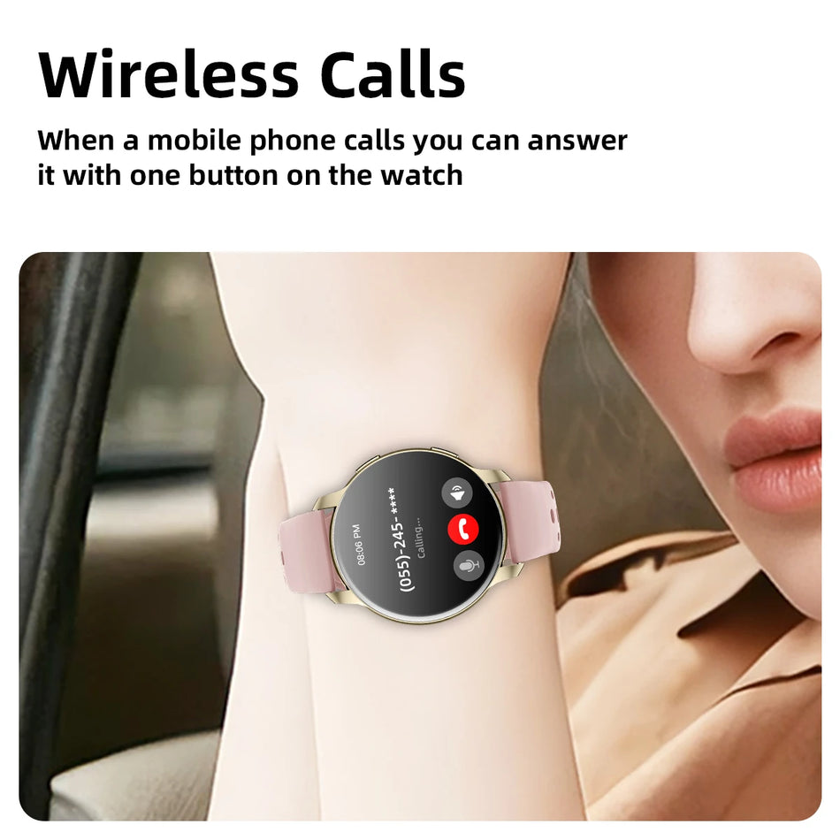 Smartwatch 1.46-Inch Touch Screen Bluetooth, Call, Voice Assistant, Camera