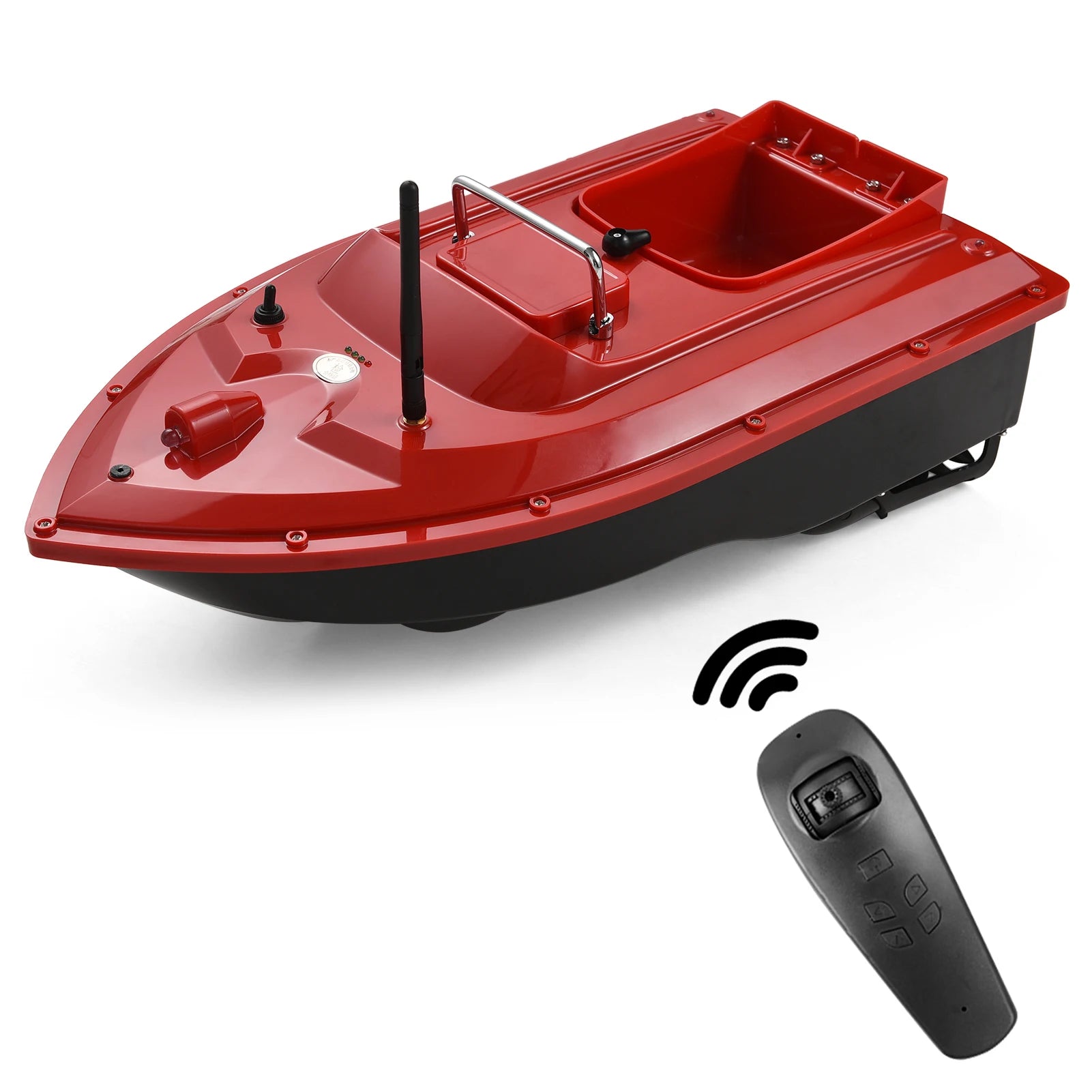 500M Wireless Remote Control Fishing Bait Boat with 1.5KG Load Capacity