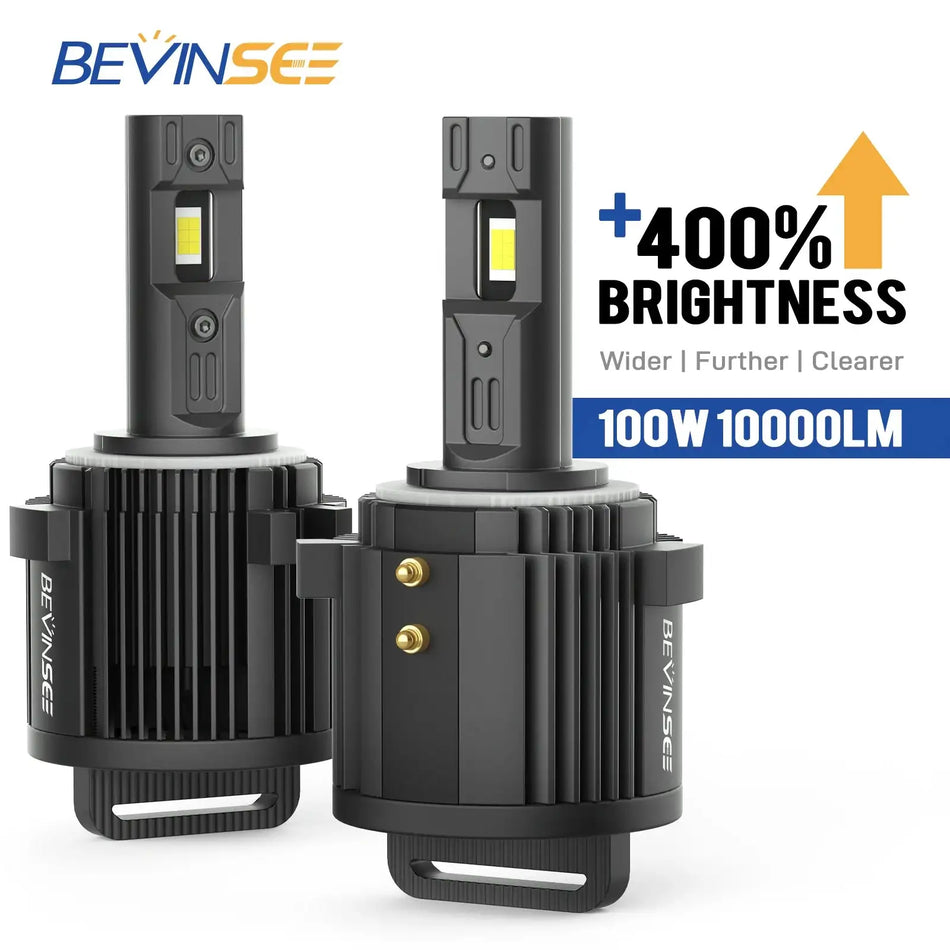 Bevinsee H7 LED Koplamp 100W 10000LM 6000K VW Golf MK7