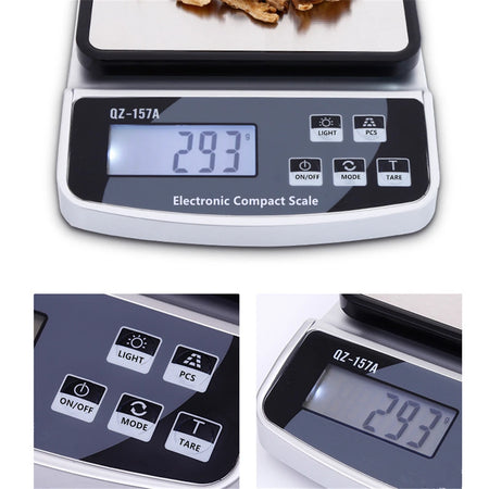 Waterproof Kitchen Scale 15KG/3KG