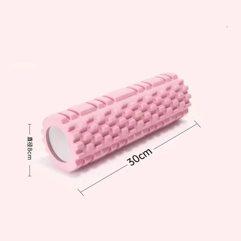 30cm Multi-Functional Foam Roller for Yoga and Pilates pink