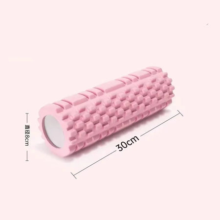 30cm Multi-Functional Foam Roller for Yoga and Pilates pink