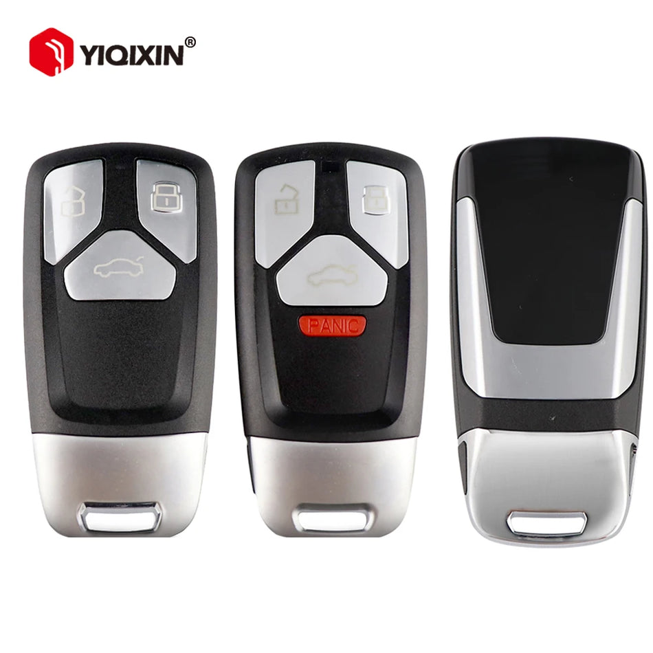 Nuotolinio rakto korpusas 3/4 mygtuko be logotipo, pakeitimas Audi TT A4 A5 S4 S5 Q7 SQ7