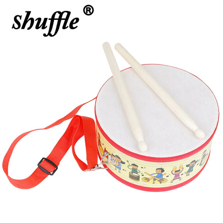 Double Sided Tambourine Drum Orff Cartoon &ndash; Educational Toy