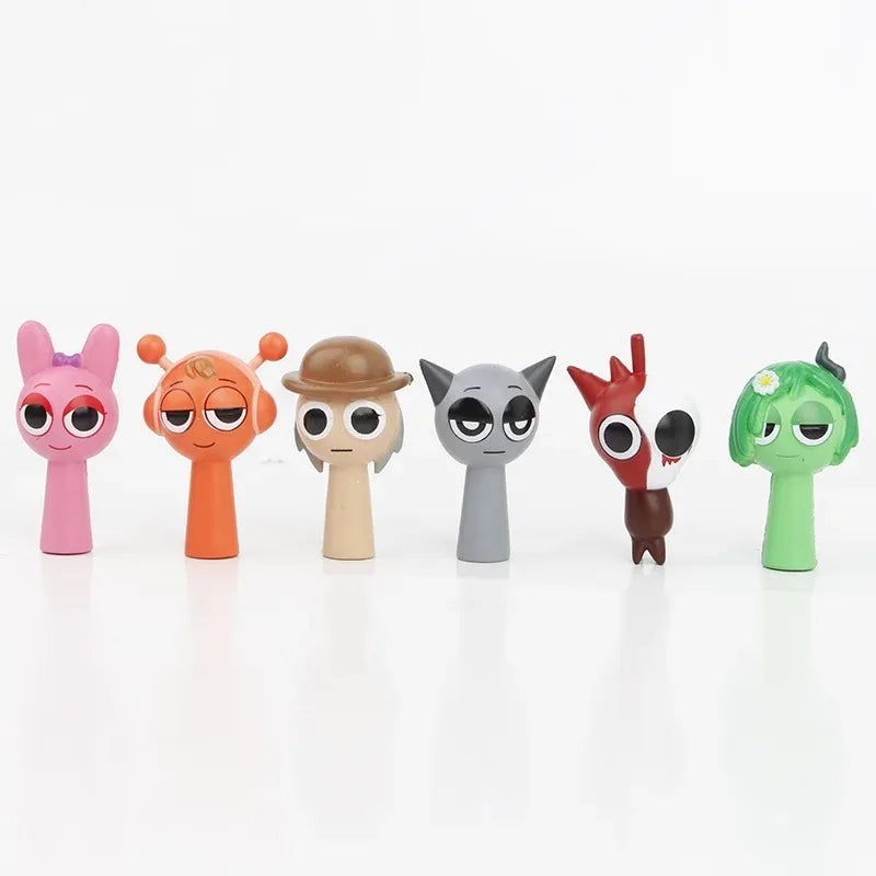 24pcs Sprunki Action Figures Set - Perfect Gift for Game Fans