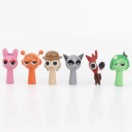 24pcs Sprunki Action Figures Set - Perfect Gift for Game Fans