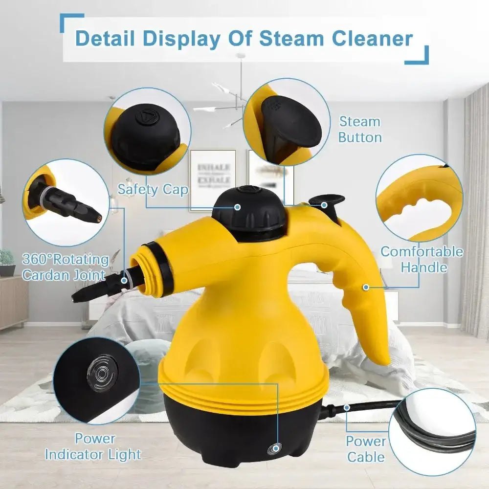1000W Handheld Steam Cleaner for Kitchen Range Hood Cleaning