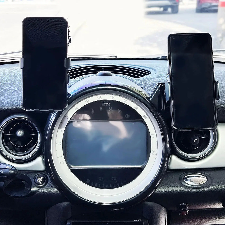 Wireless Charging Phone Mount For Mini Cooper R55 R56 R57 by InterCyprus Trading Ltd