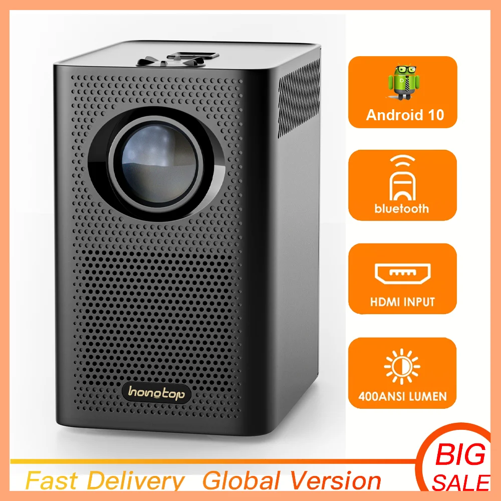 TOPSION S30MAX Projector &ndash; Portable 4K Android Beamer