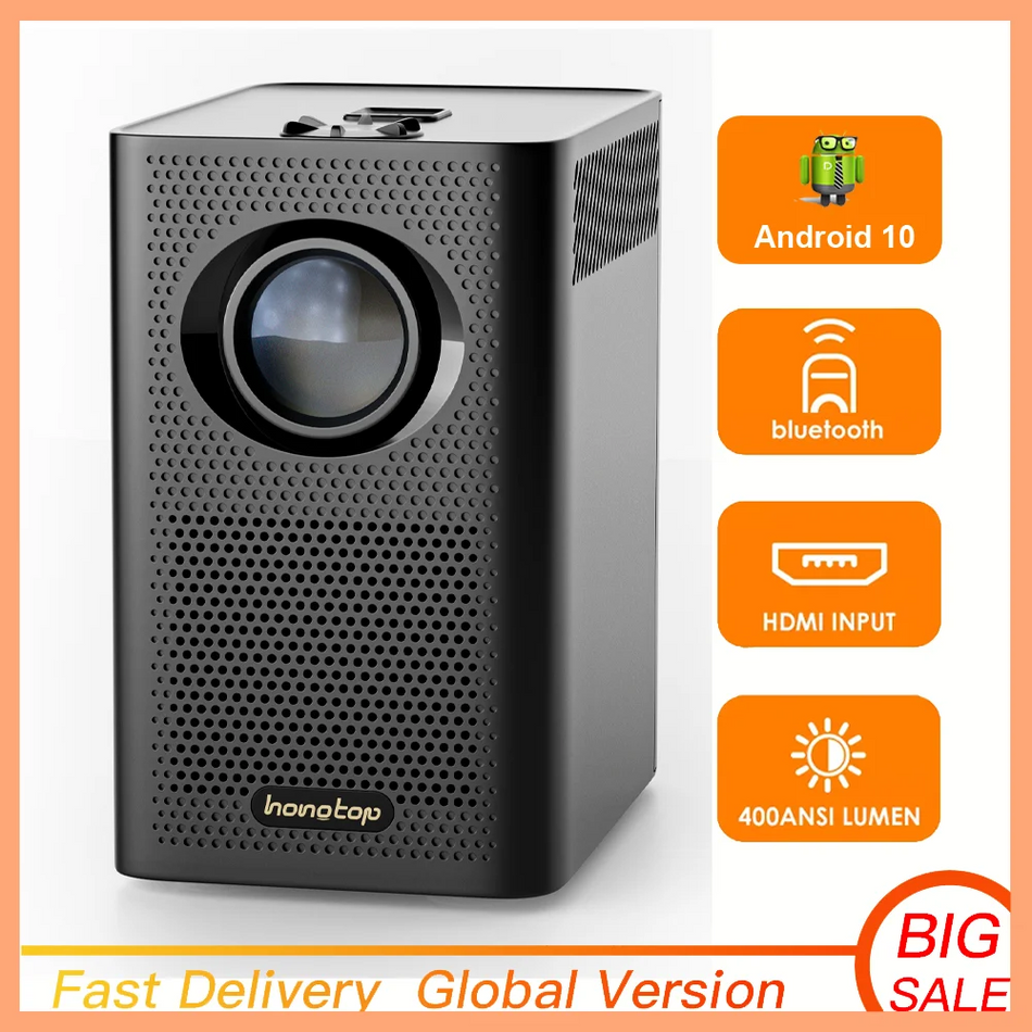 TOPSION S30MAX Projector &ndash; Portable 4K Android Beamer