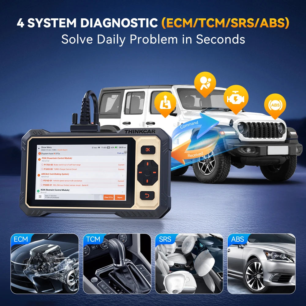 Thinkcar Thinkscan 662 &ndash; Bi-Directional CANFD OBD2 Scanner