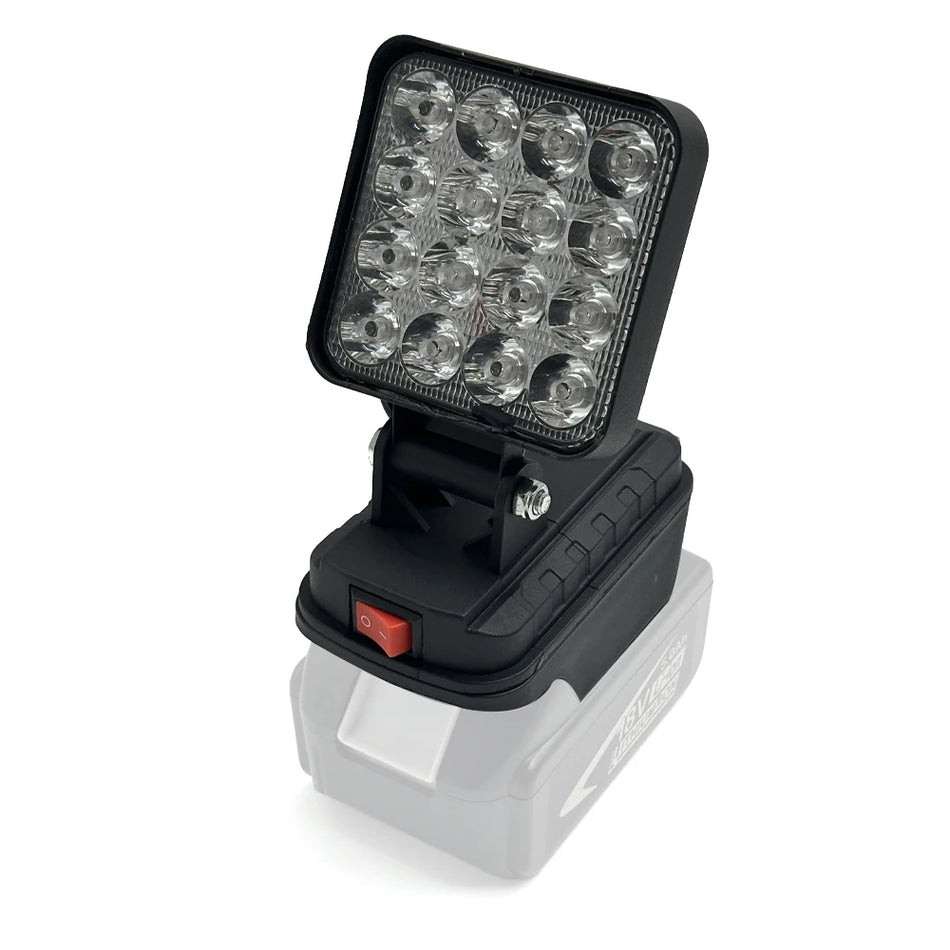 Prenosna LED delovna luč za Makita baterije, brezžični kamperski reflektor