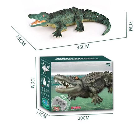 Realistic RC Crocodile &ndash; Waterproof Remote Control Fun for Kids
