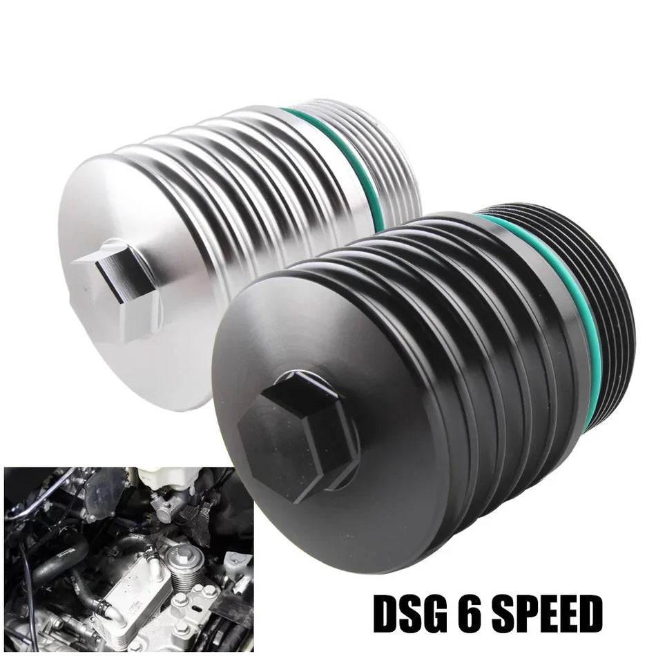 VW EA888 2.0T FSI Aluminum DSG Oil Filter Housing, Replaces Plastic
