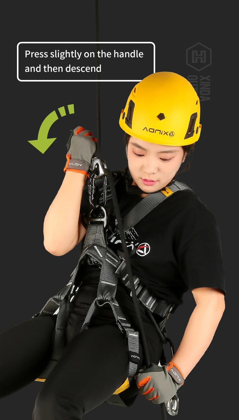 Xinda Climbing Descender &ndash; Stainless Steel Construction