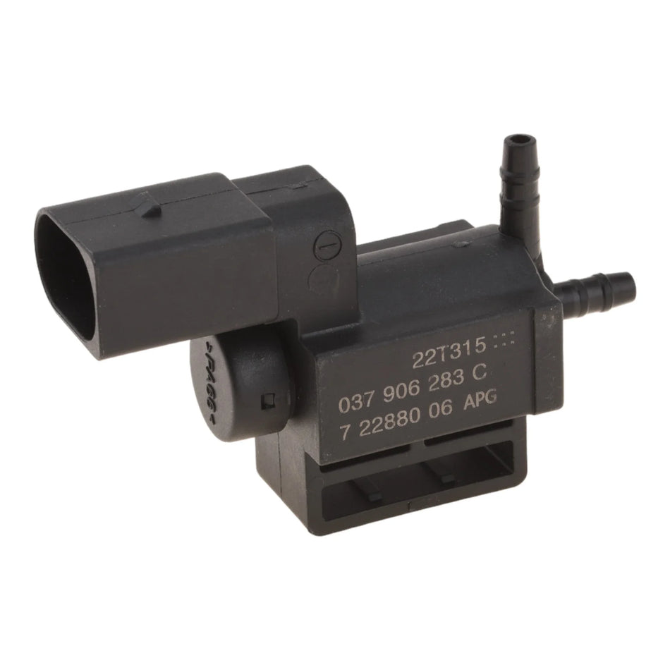 Išmetimo kontrolės solenoido vožtuvas Audi A3 A4 A5 A6 TT 037906283C 2 kontaktų elektrinis vožtuvas