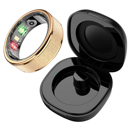 COLMI R10 Smart Ring - Health Monitor with 5ATM Waterproof &amp; Multi-sport Mode Gold / 11