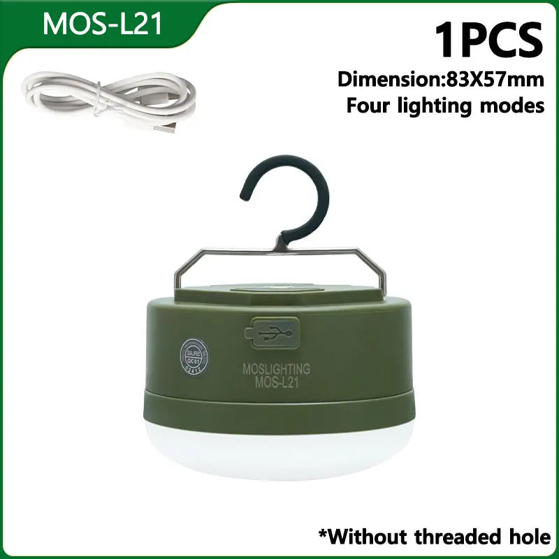 MOSLIGHTING LED Camping Light MiNi &ndash; USB Rechargeable MOS-L21-G