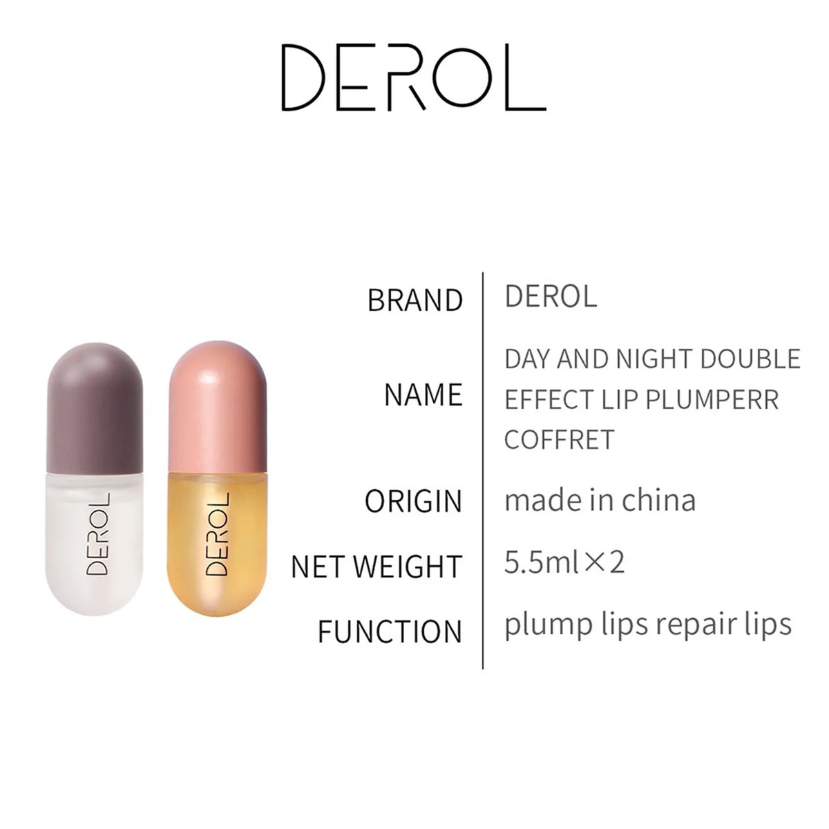 Mint Lip Enriching Lotion with Ginger Plant Extract - 2pcs