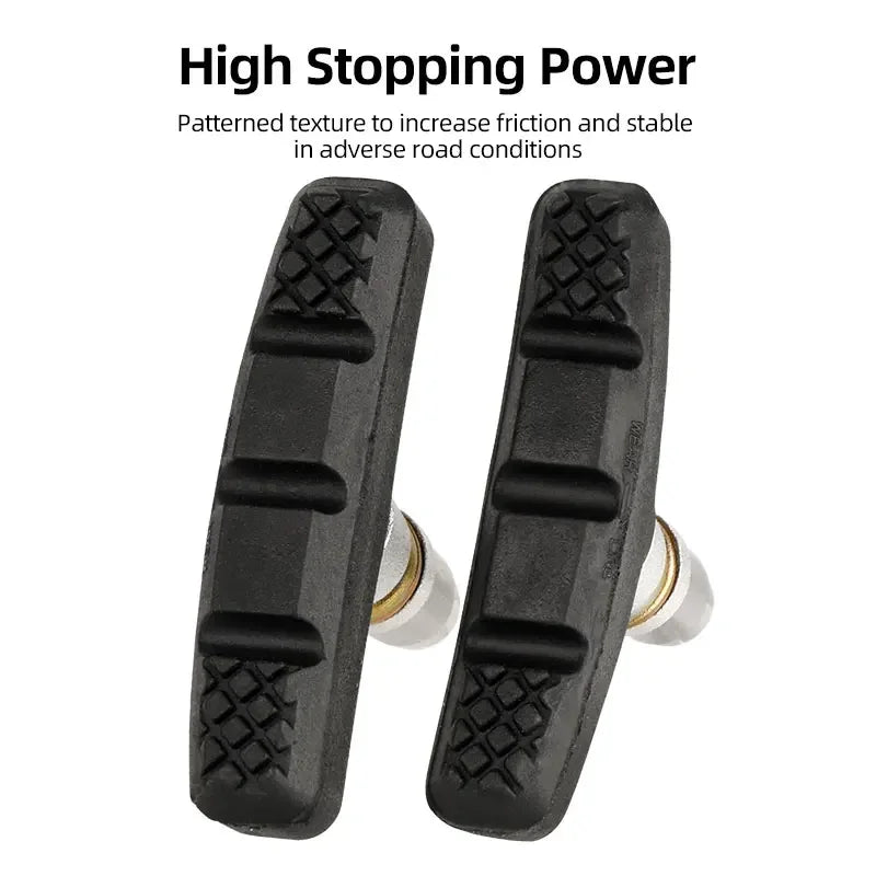 Deemount BRK-007 60mm V-Brake Pads &ndash; All Weather Performance