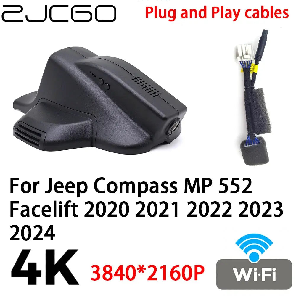Jeep Compass MP552 Dash Cam Facelift 4K Car DVR | MP552 – InterCyprus ...