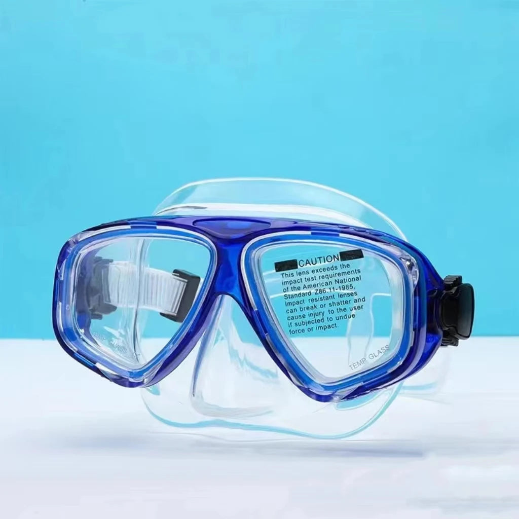 QYQ Professional Snorkeling Mask &ndash; Ergonomic Design for Ultimate Comfort 2014blue