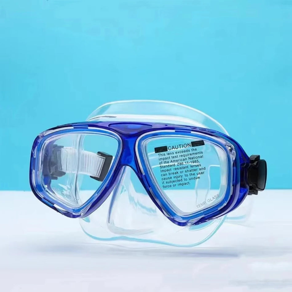 QYQ Professional Snorkeling Mask &ndash; Ergonomic Design for Ultimate Comfort 2014blue