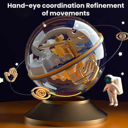 3D Puzzle Ball Maze Toy &ndash; Brain Challenge For Kids Fun