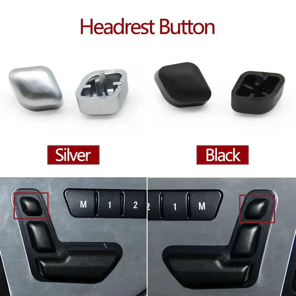 Car Left Right Seat Adjust Switch Control Button Cover Replacement For BENZ C GLK E ML GL Class W204 C204 X204 W212 W207 W166 by InterCyprus Trading Ltd