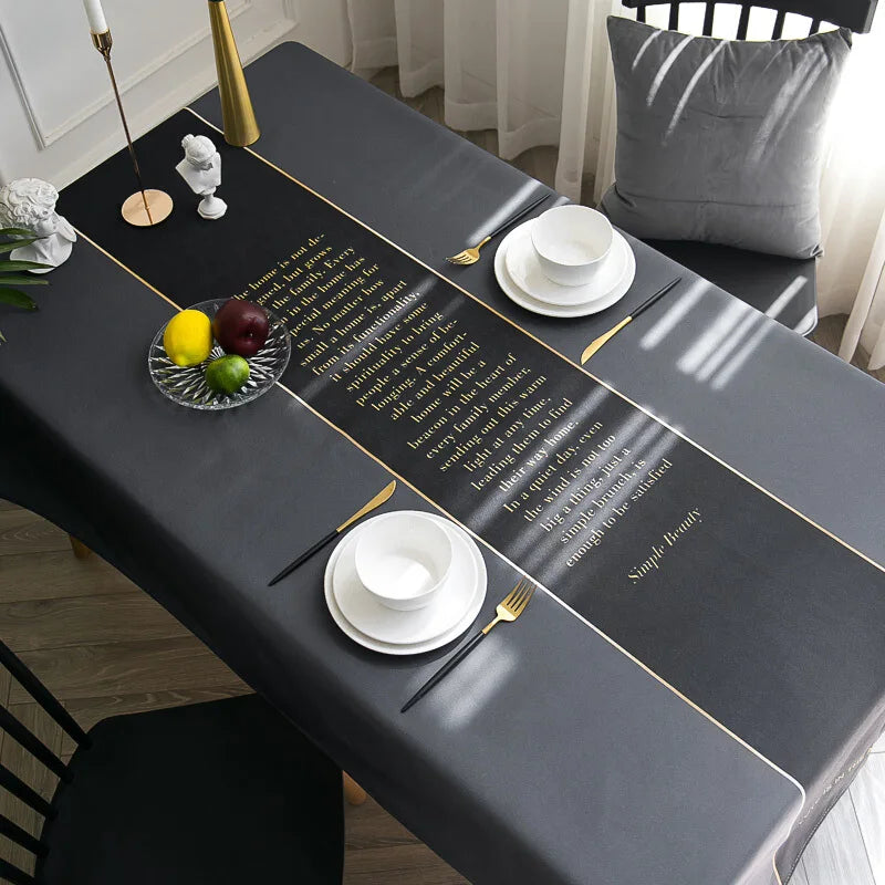 ZBQ8160 Tablecloth &ndash; Waterproof and Oil-Proof Durable