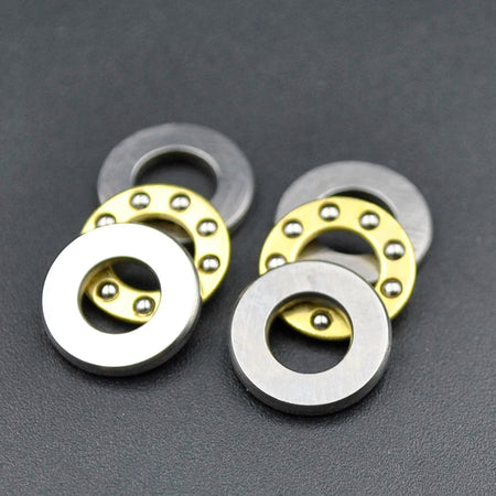 F5-10M Thrust Ball Bearings 5x12x4mm - Mini Axial Bearings CHINA / 2Pcs