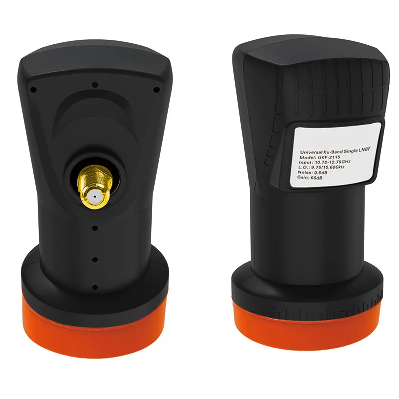 4K UHD Single Dual LNB Dish Universal Ku Band LNBF 950-2150MHz DVB-S2 HDTV KU-Band LNB Digital Satellite TV Receiver 40mm Holder