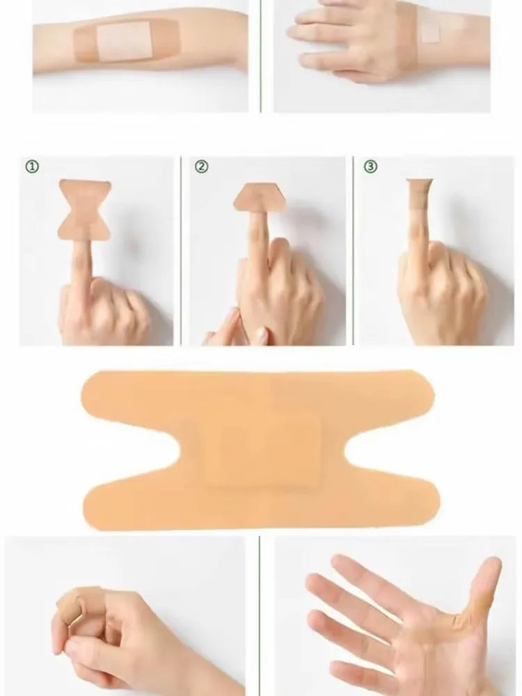 100 Pcs Medical Anti Bacteria Band Aid &ndash; Waterproof Plaster