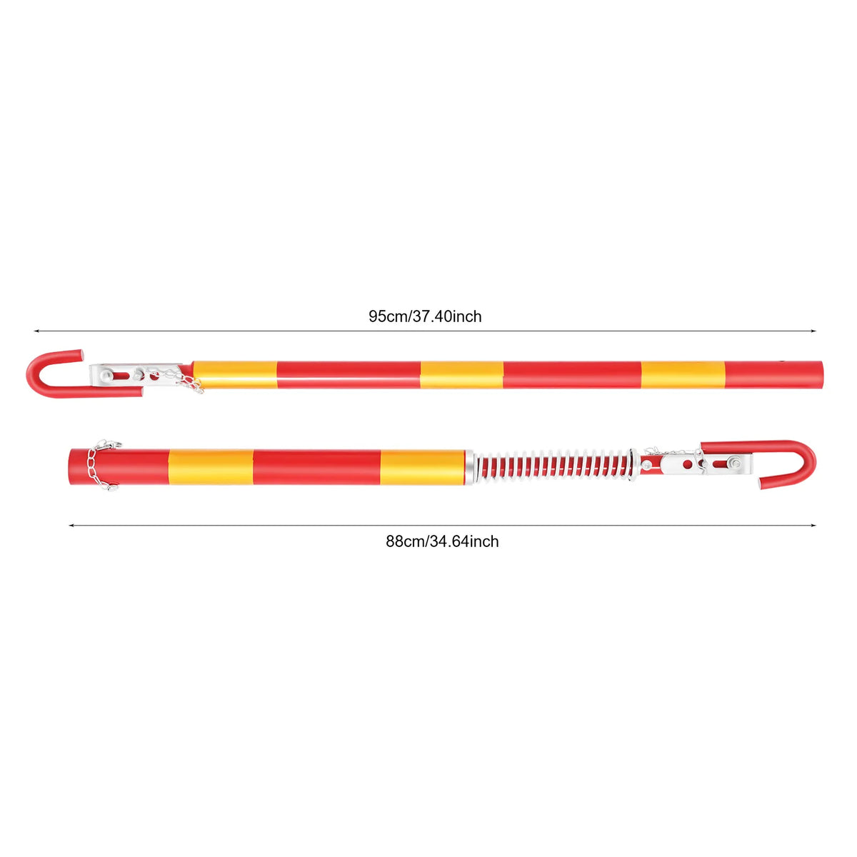 5T Iron Trailer Bar - Heavy Duty 5 Ton Tow Capacity