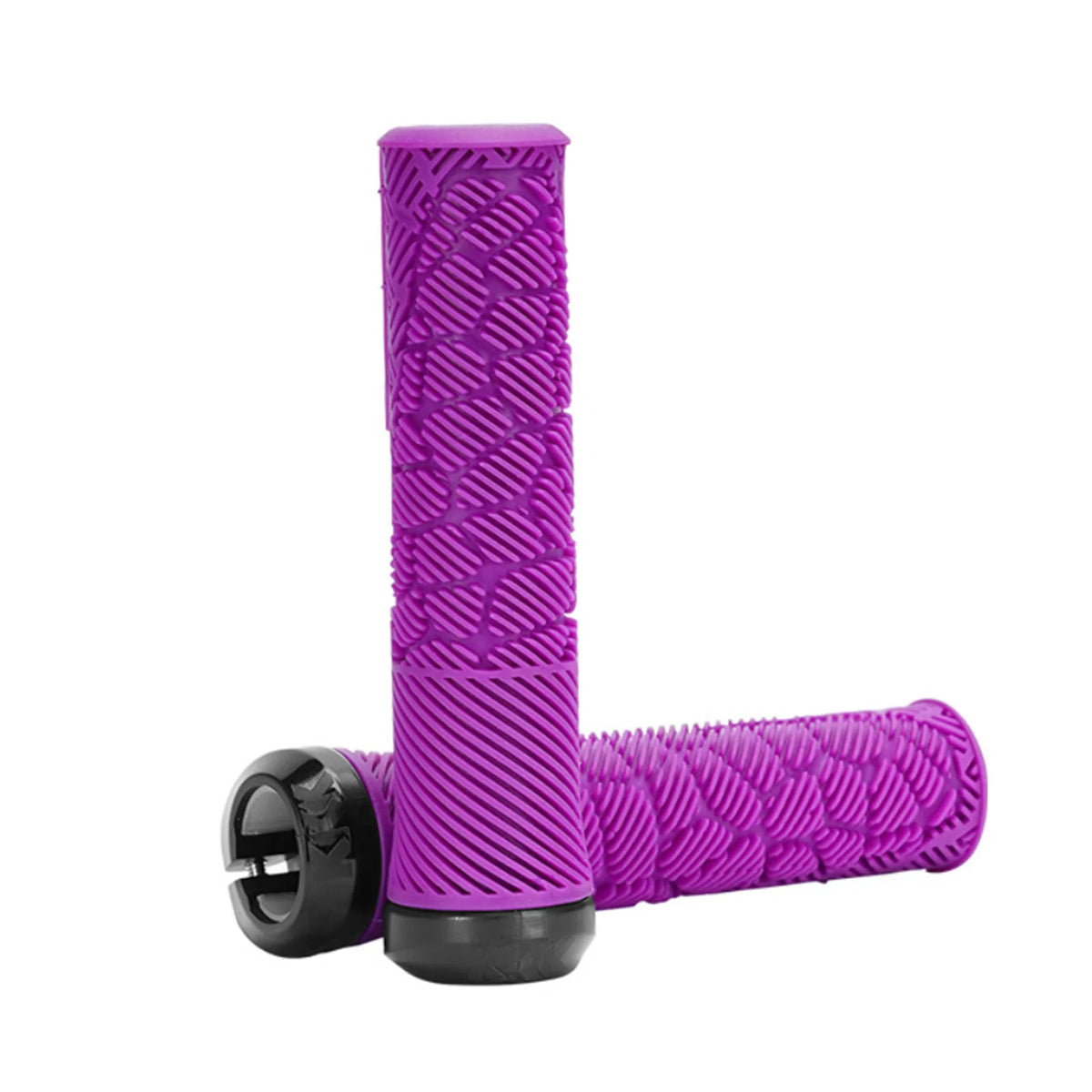 Bike Grips 22.2mm For Mountain And Folding Bikes &ndash; Anti Slip PURPLE
