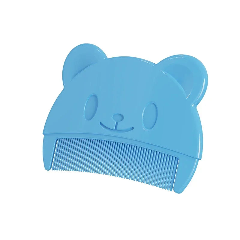Soft Silicone Baby Comb and Head Massager for Newborns C68-A-blue