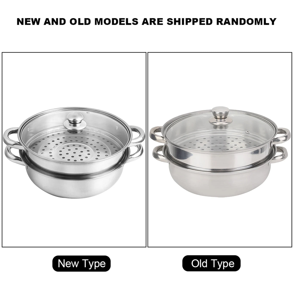 2-Layer Stainless Steel Pot &ndash; Double Boiler and Steamer