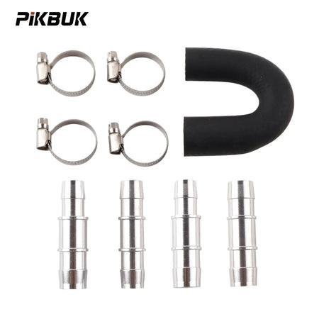 626-001 Billets Aluminum Engine Heater Core Bypass Kit With 5/8' 3/4' Hose Diameter Compatible With Most Common Heater Hoses by InterCyprus Trading Ltd